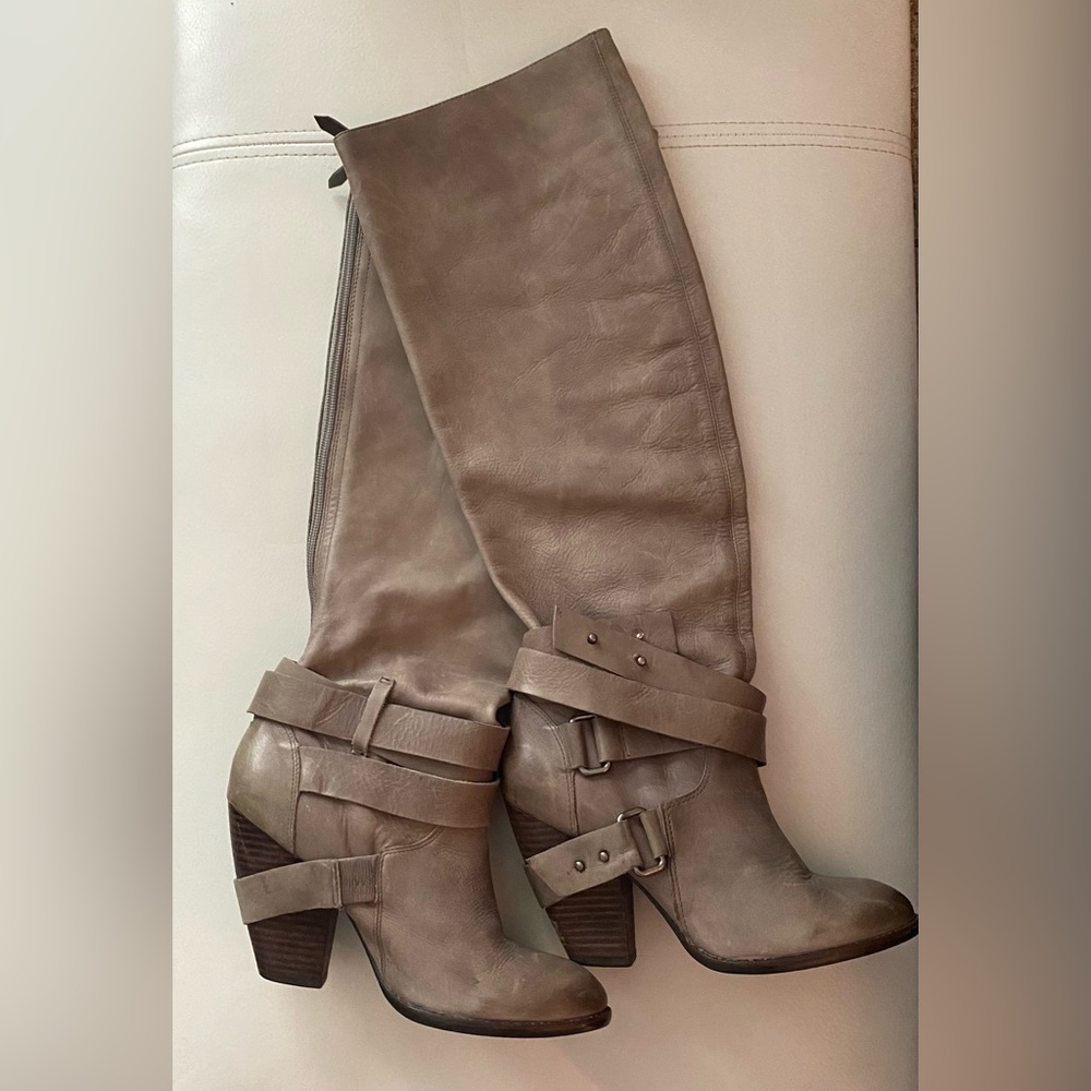 Fergie Varsity CaLea Silver Boots